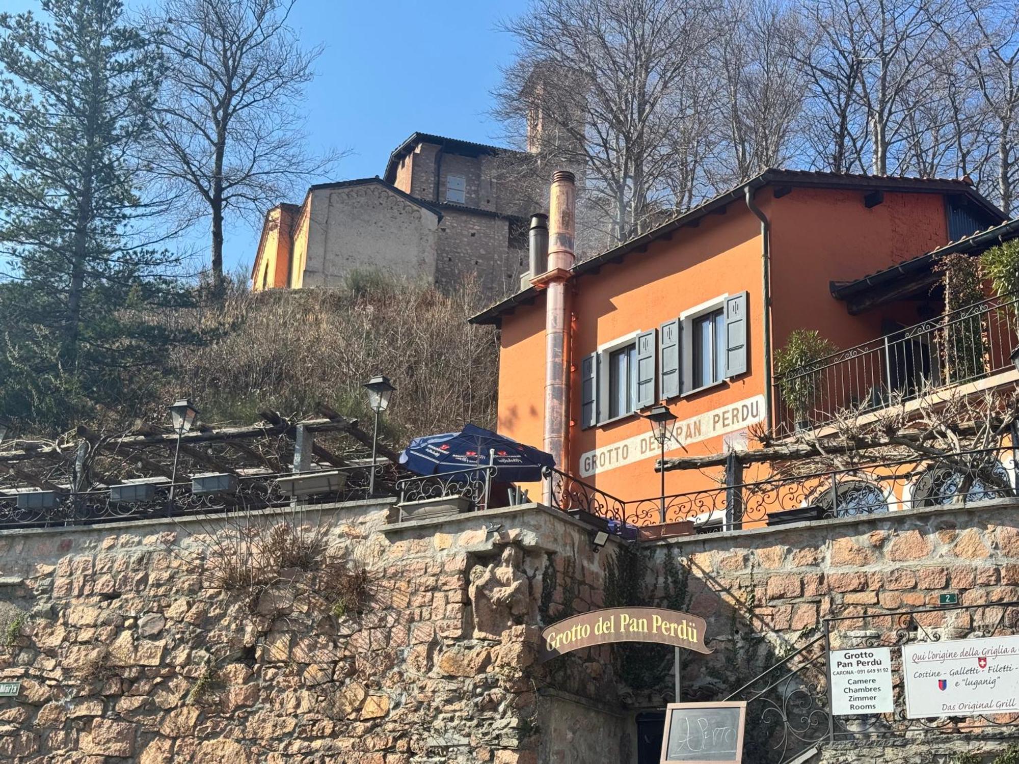 Grotto Del Pan Perdue Bed & Breakfast Lugano Eksteriør bilde